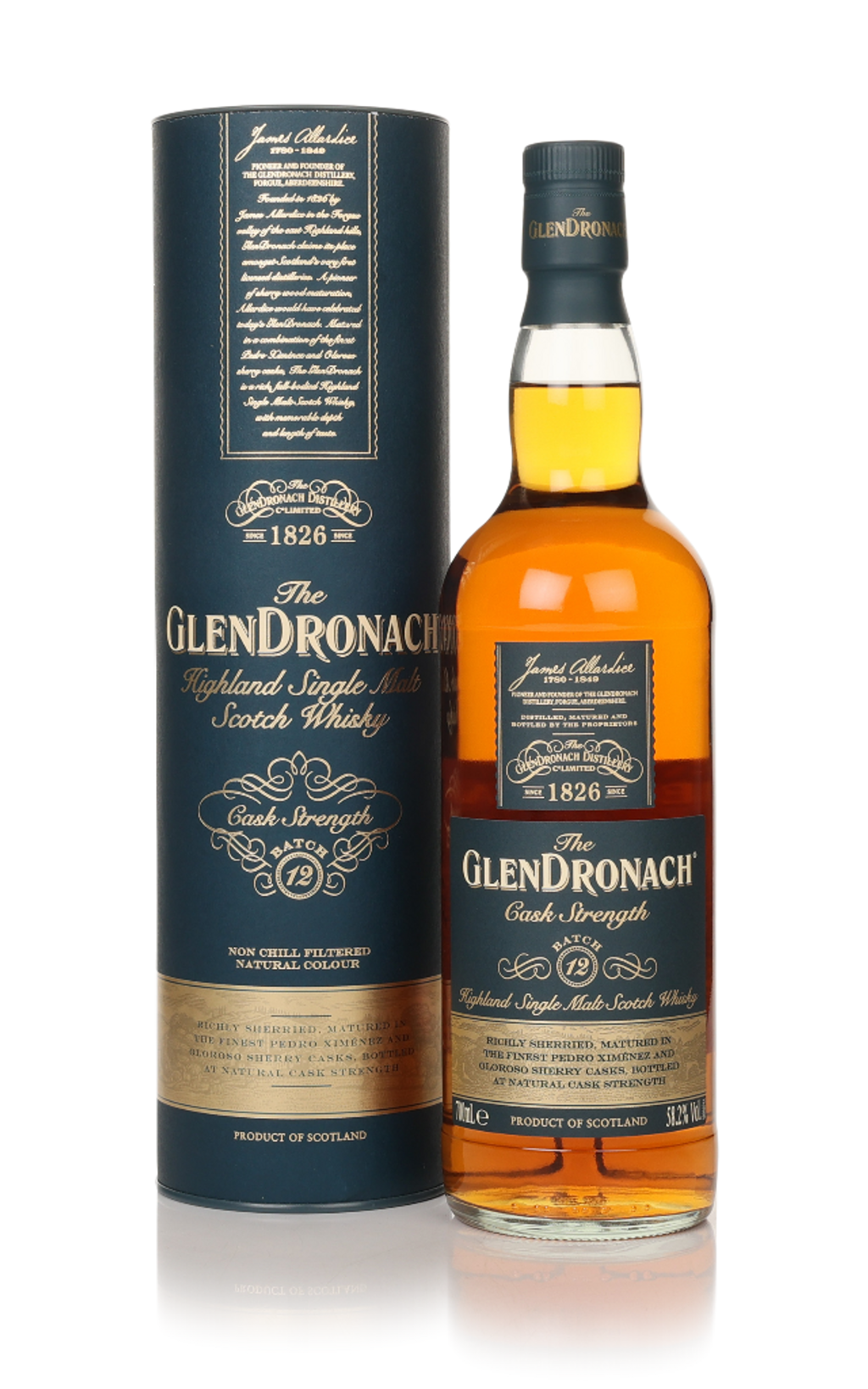 The GlenDronach Cask Strength Batch 12 70cl Whisky | Master