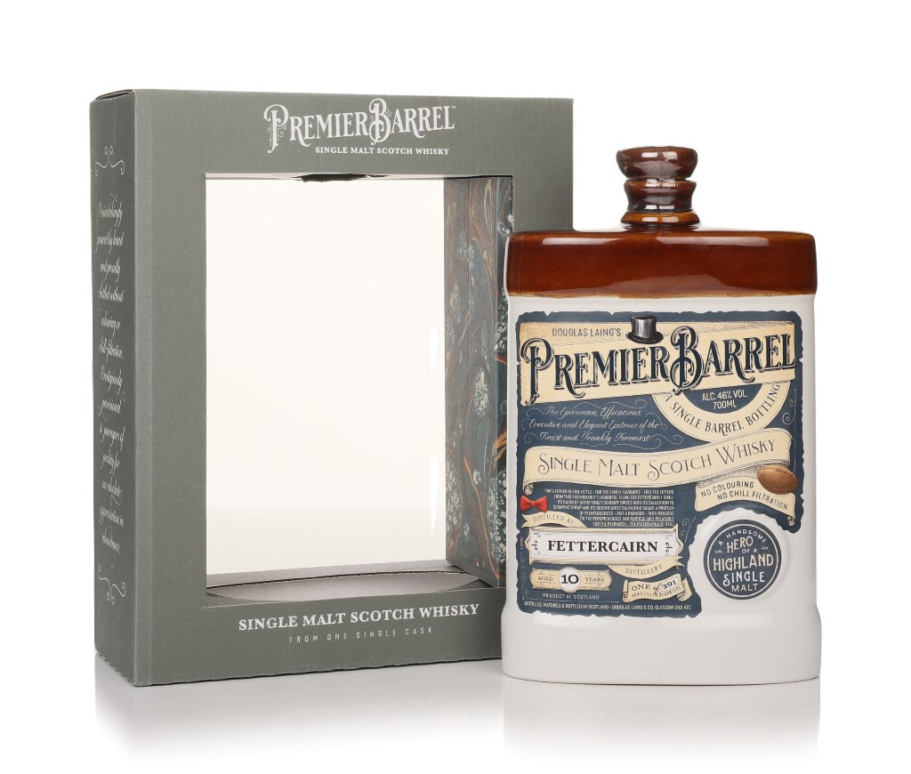 Fettercairn 10 Year Old – Premier Barrel (Douglas Laing) 70cl