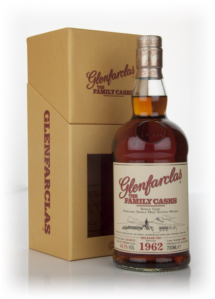 Glenfarclas 1962 Family Cask Release VIII 70cl Whisky | Master Of Malt