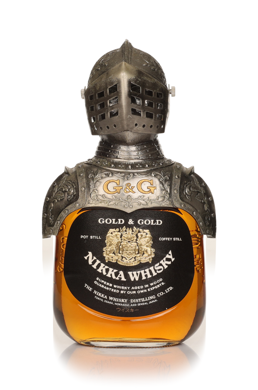 Nikka G&G Gold whisky & ゴールドトレーラーディスプレイ Nikka G&G Gold whisky & ゴールドトレーラーディスプレイ