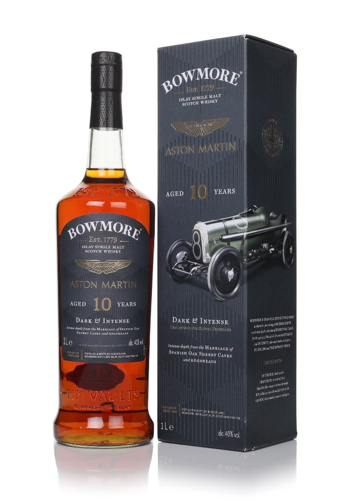 Bowmore 10 Year Old Dark & Intense - Aston Martin Edition #4 100cl