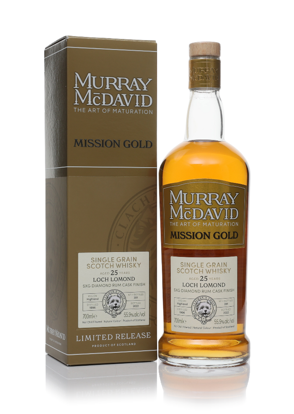 Loch Lomond 25 Year Old 1996 - Mission Gold (Murray McDavid