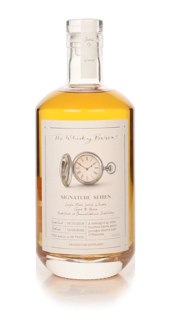 Staoisha 3 Year Old 2018 - Signature Series (The Whisky Baron