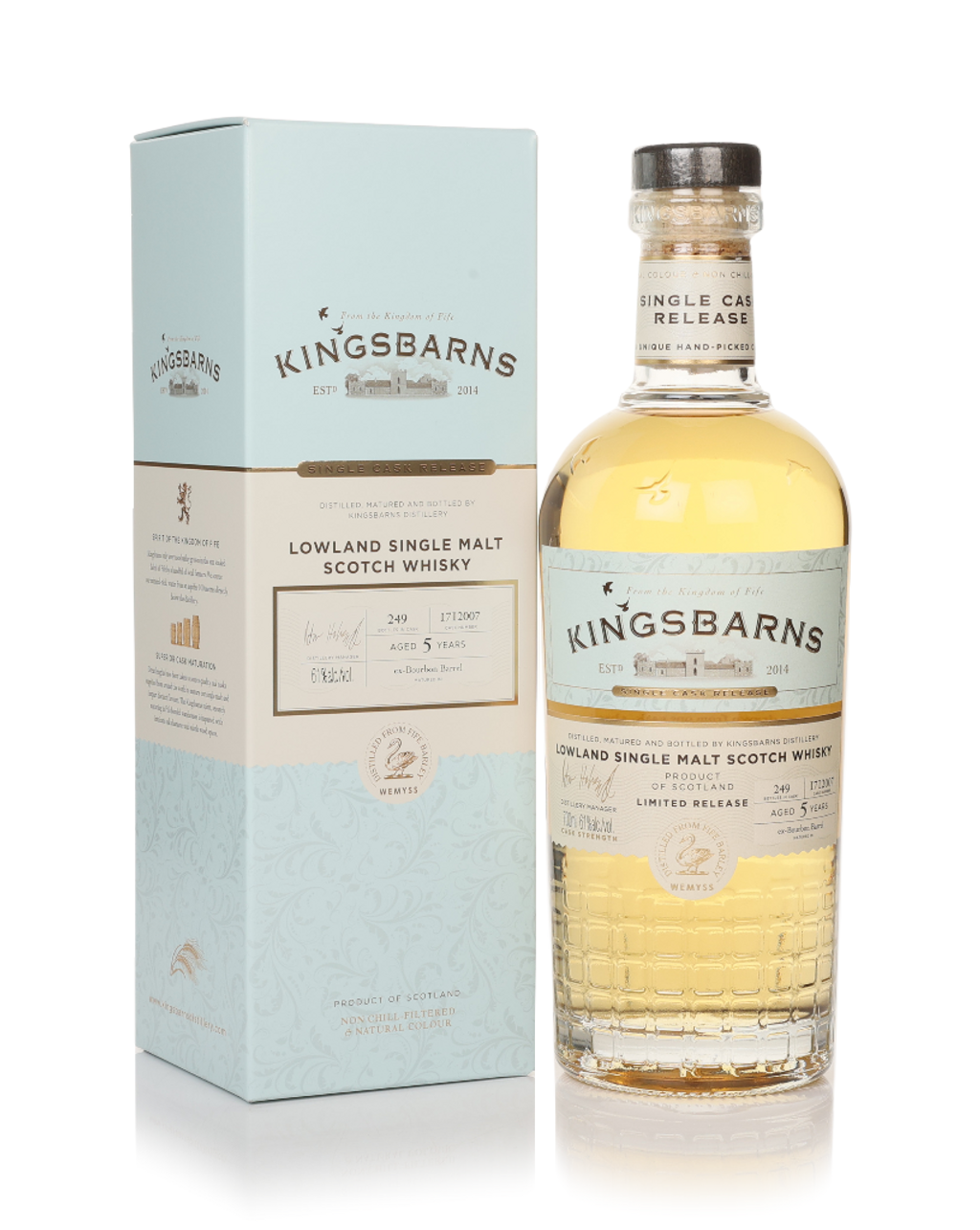 Kingsbarns 5 Year Old (Single Cask Release) 70cl Whisky
