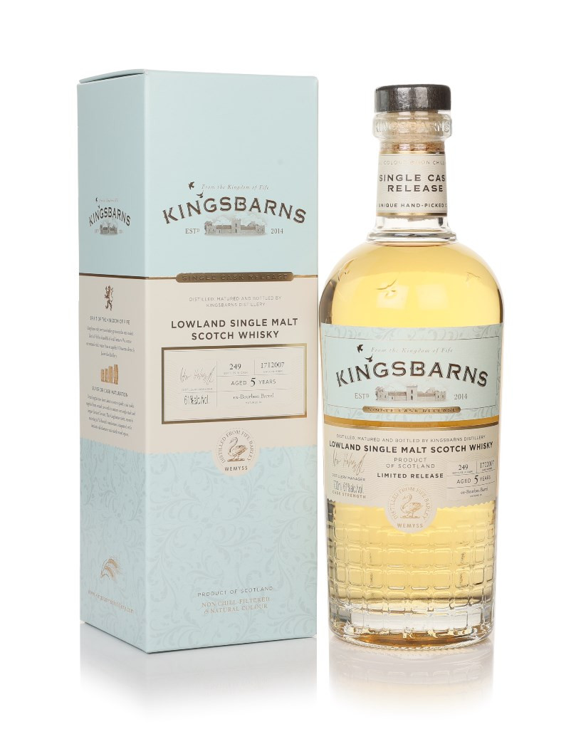 Kingsbarns 5 Year Old (Single Cask Release) 70cl Whisky