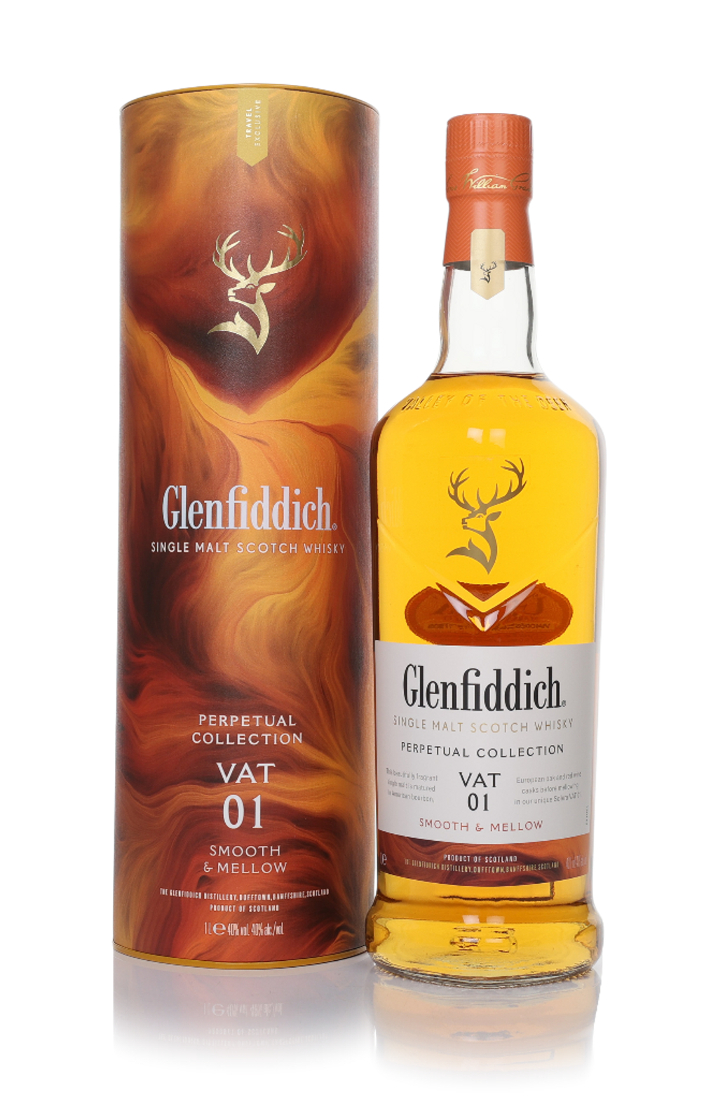 ウイスキー Glenfiddich Perpetual Collection VAT 01 Glenfiddich Perpetual Collection 'VAT 01' Smooth & Mellow