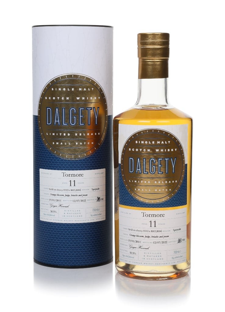 Tormore 11 Year Old 2011 (cask 8003 & 8004) - Dalgety (Hannah 