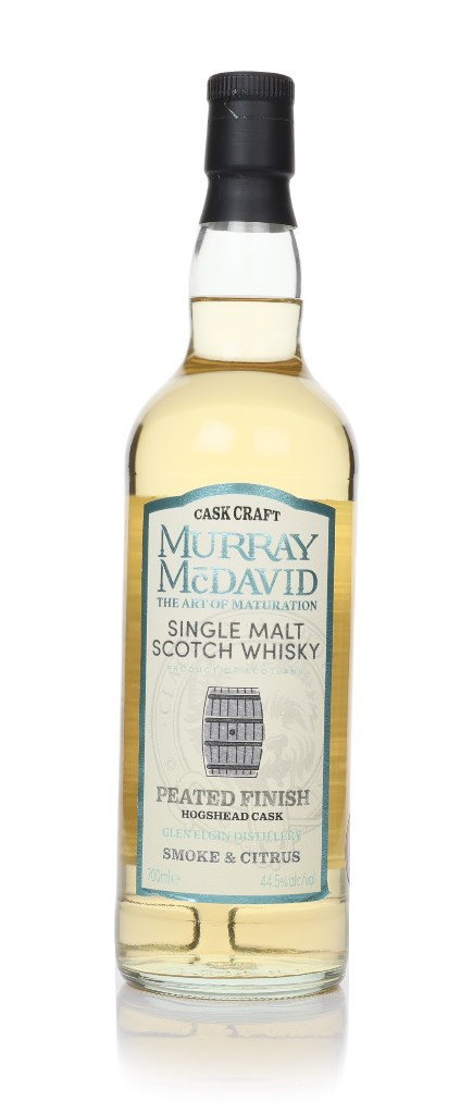 Glen Elgin Smoke & Citrus Peated Finish - Cask Craft (Murray McDavid) 70cl 70 cl / 44.5% ABV