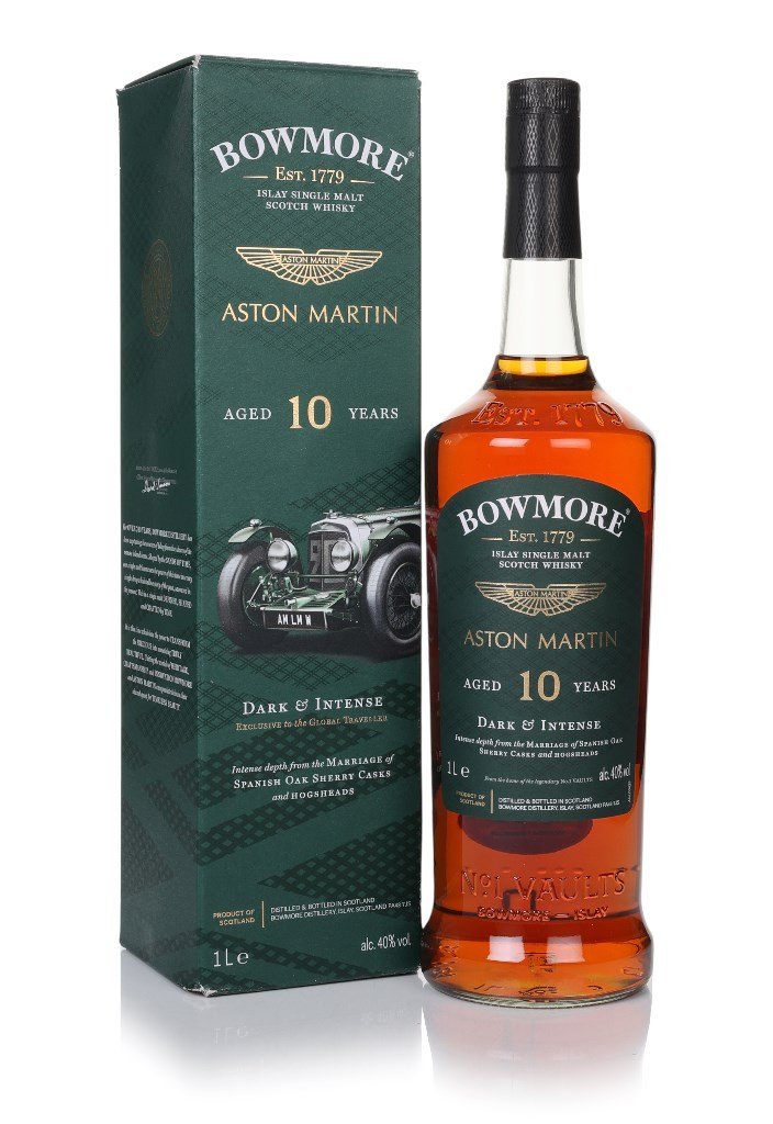 Bowmore 10 Year Old Dark & Intense - Aston Martin Edition #1 100cl