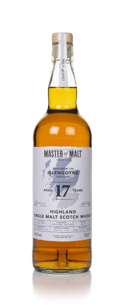 Glengoyne 17 Year Old 2001 Single Cask (Master of Malt) 70cl