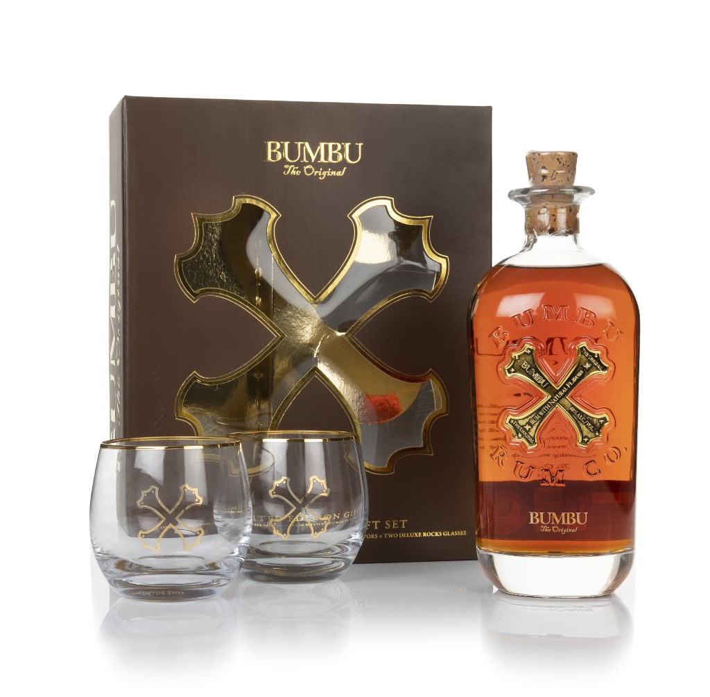 Bumbu Original Gift Set (with 2x Glasses) 70cl Rum | Master Of Malt