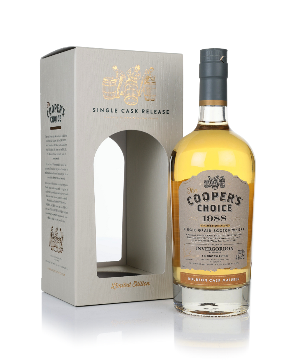 Invergordon 34 Year Old 1988 (cask 8156) - The Cooper's