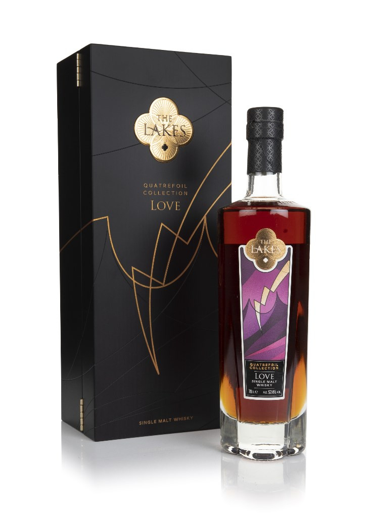ザ レイクス クォーターフォイル ウイスキー ラブコレクション The Lakes Quatrefoil Collection - Love 70cl Whisky | Master Of Malt