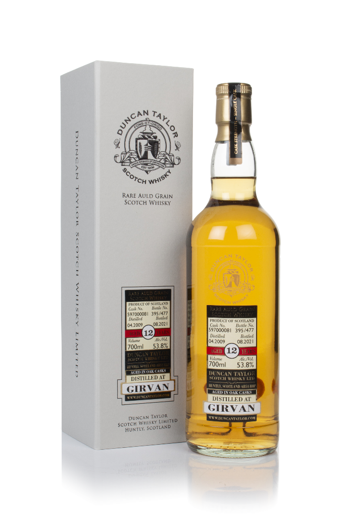Girvan 12 Year Old 2009 (cask 597000081) - Rare Auld (Duncan