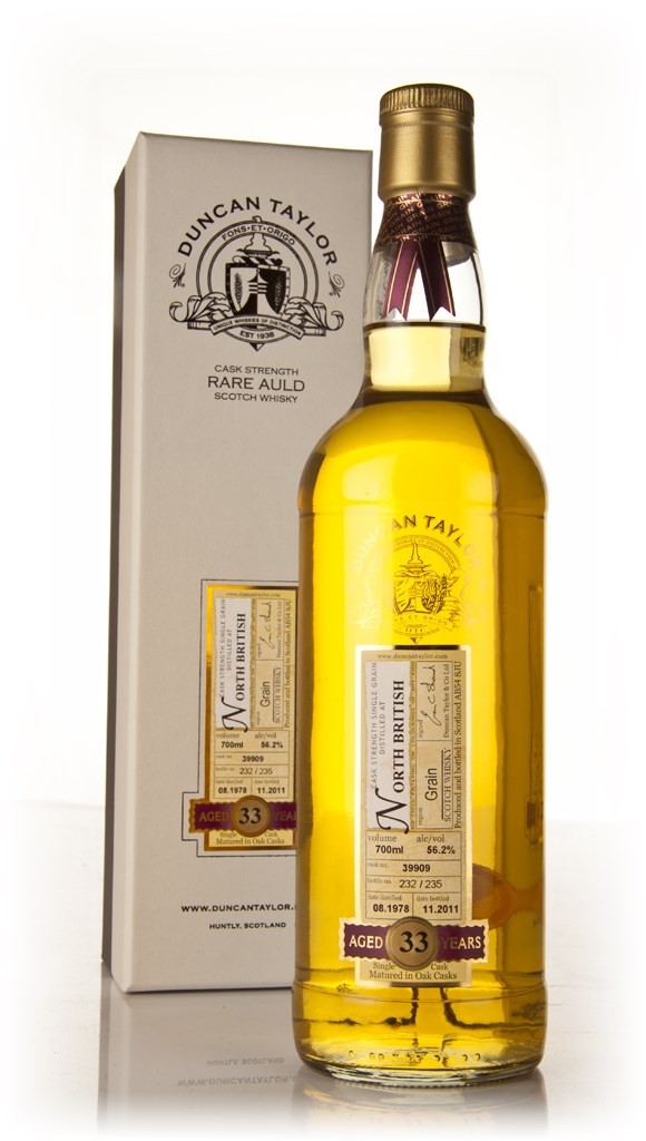 North British 33 Year Old 1978 - Rare Auld (Duncan Taylor) 70cl