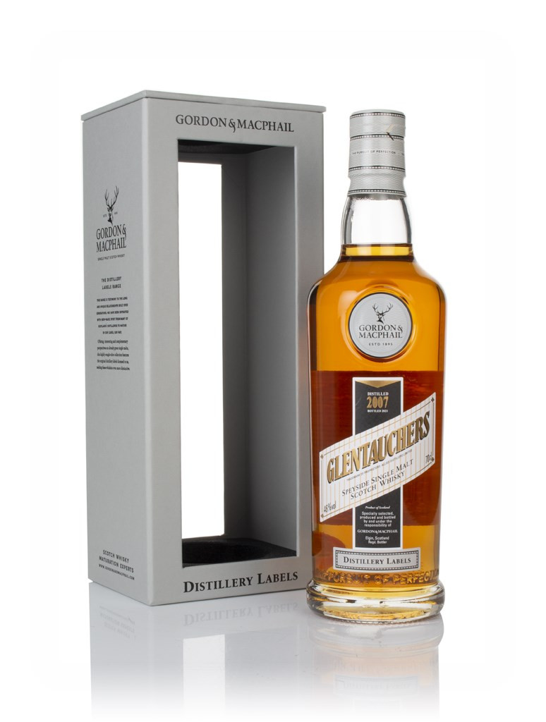 Glentauchers 2007 (bottled 2021) - Distillery Labels (Gordon
