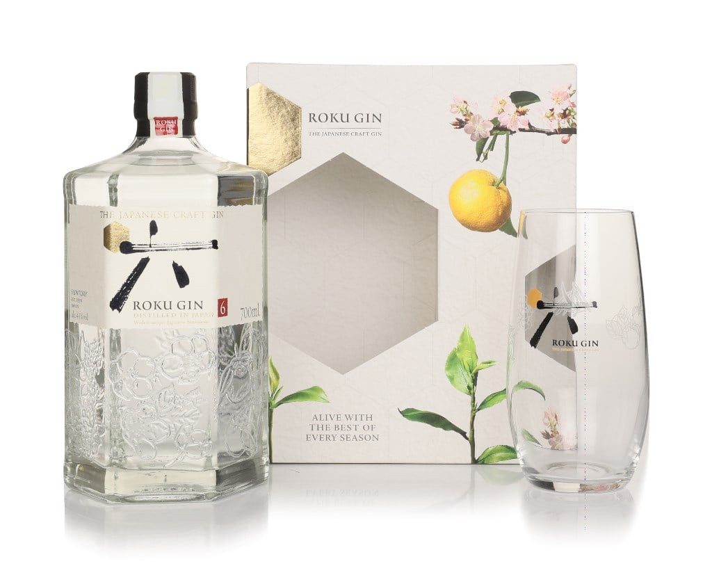 Roku Gin Gift Pack with Glass 70cl | Master Of Malt