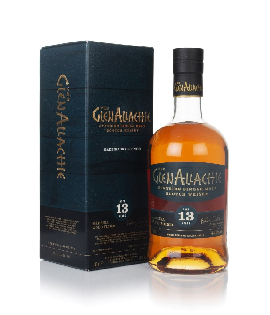 GlenAllachie 13 Year Old Madeira Wood Finish 70cl Whisky | Master
