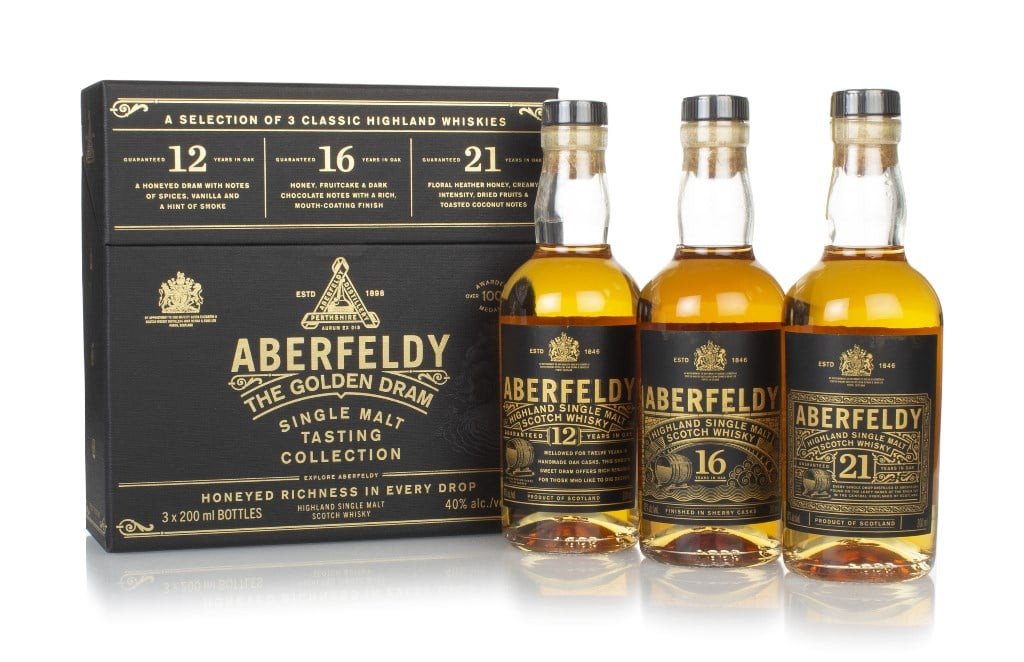 Aberfeldy The Golden Dram Tasting Collection (3 x 20cl) 60cl