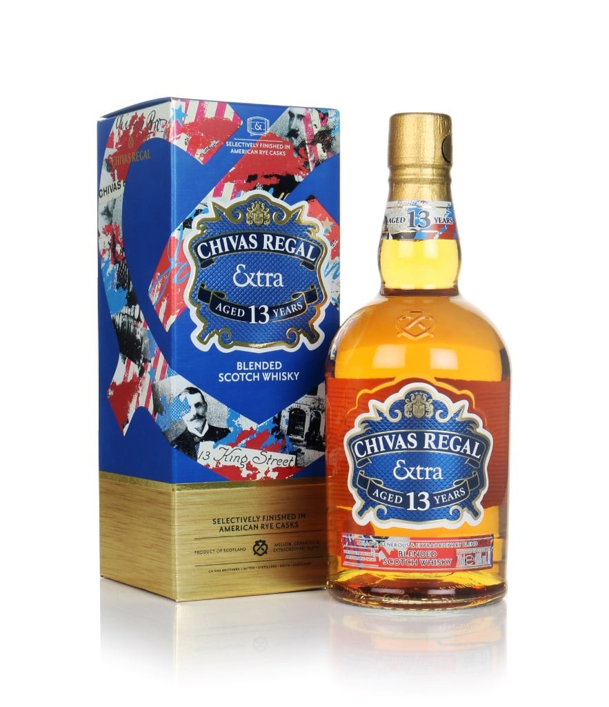 Chivas Regal 13 Year Old Extra - American Rye Casks 70cl Whisky Chivas Regal 13 Year Old Extra - American Rye Casks 70cl Whisky