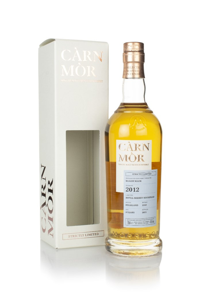 Ruadh Maor 8 Year Old 2012 - Strictly Limited (Càrn Mòr) 70cl
