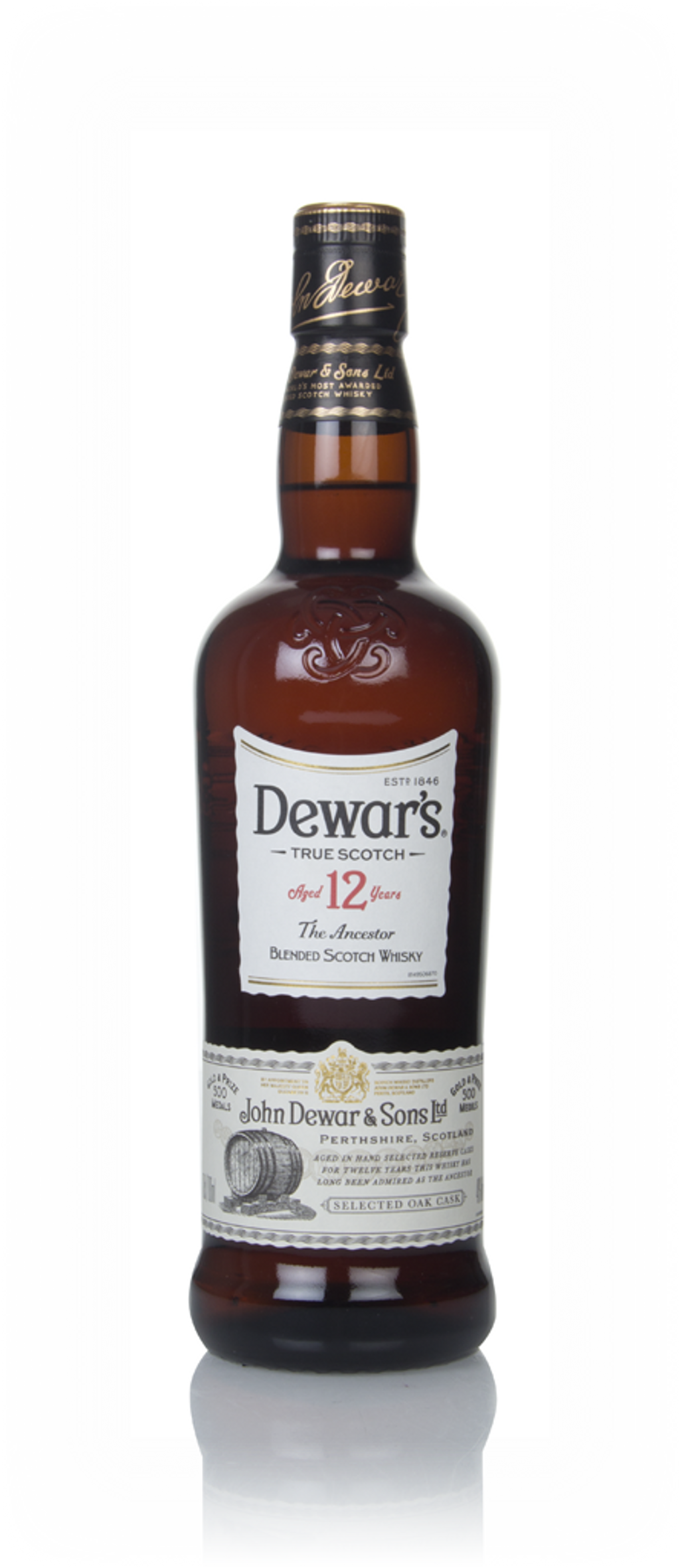 Dewar's 12 Year Old 70cl Whisky | Master Of Malt