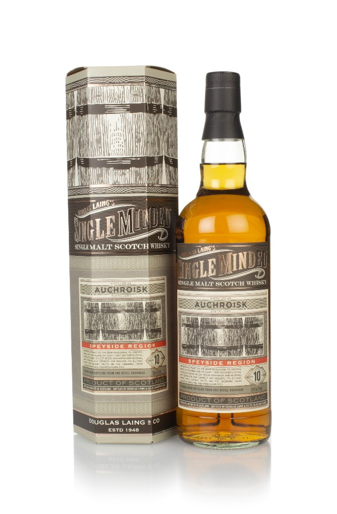 Auchroisk 10 Year Old - Single Minded (Douglas Laing) 70cl Whisky