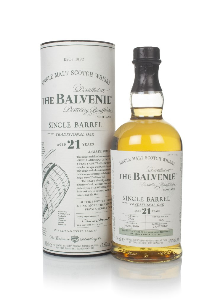 Balvenie 21 Year Old Single Barrel 70cl Whisky | Master Of Malt