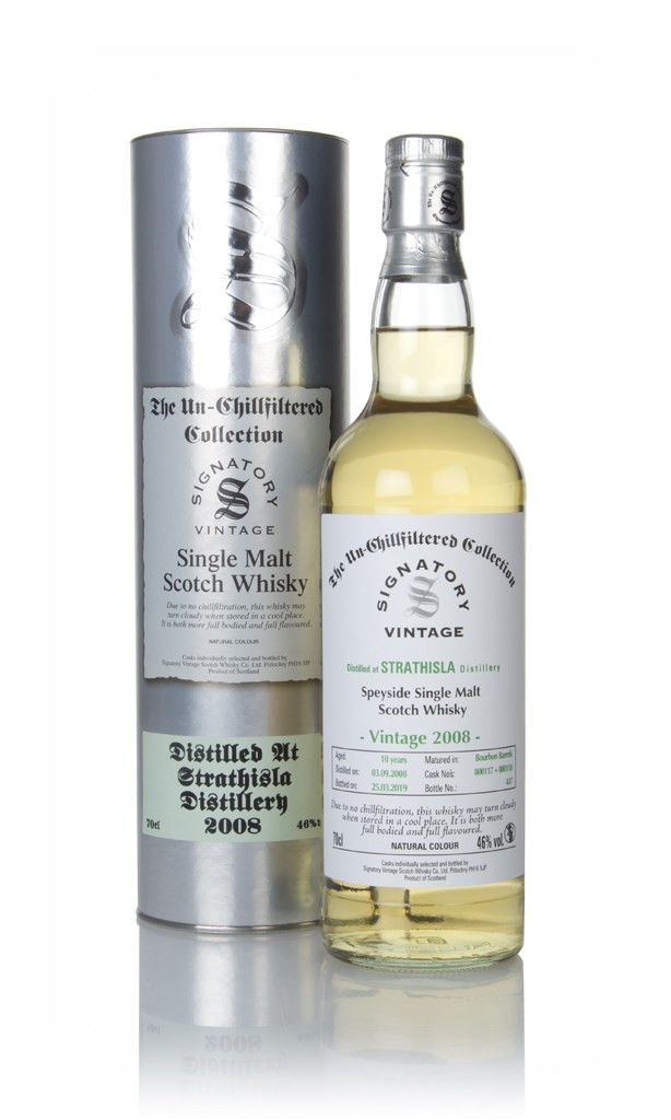 Strathisla 10 Year Old 2008 (casks 800117 & 800118) - Un