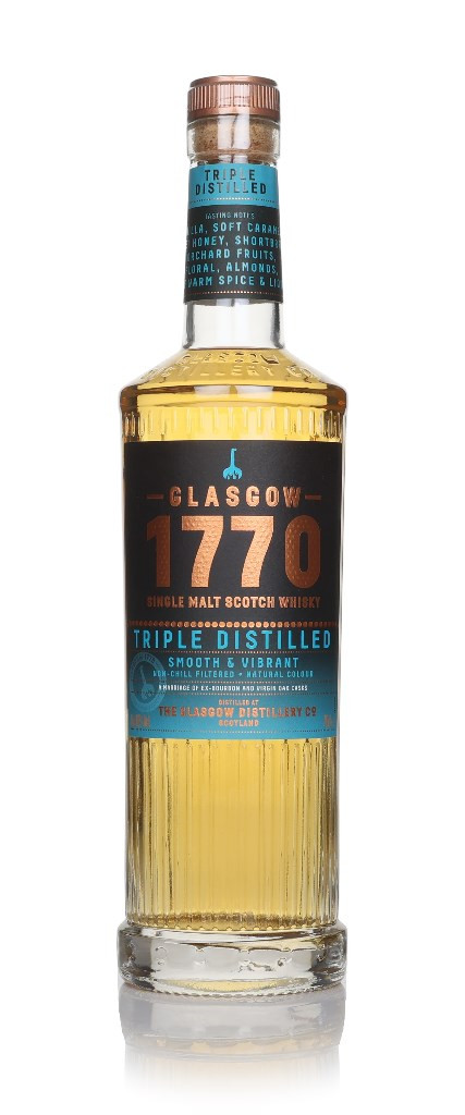 Glasgow 1770 - Triple Distilled 70cl Whisky | Master Of Malt
