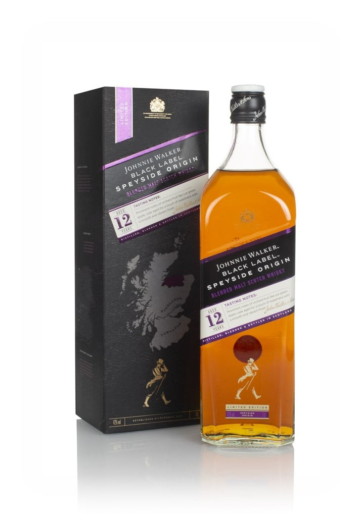 Johnnie Walker Black Label 12 Year Old Speyside Origin 100cl