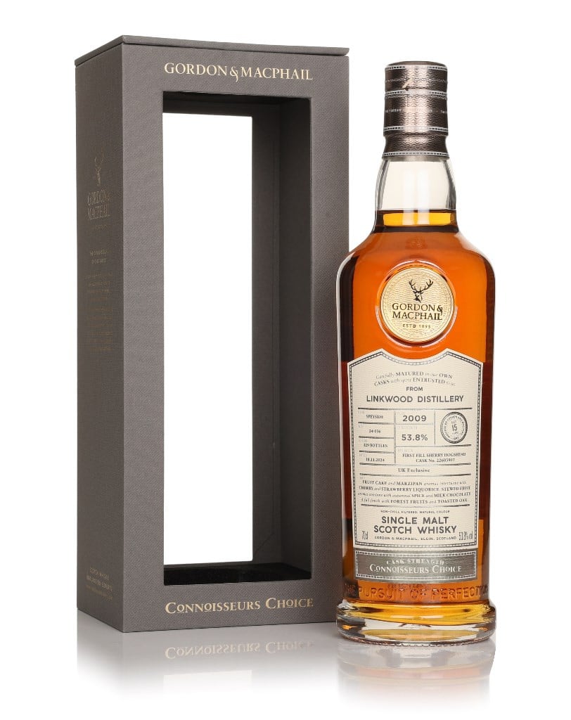 Linkwood 15 Year Old 2009 (cask 22605907) - Connoisseurs Choice (Gordon & MacPhail) 70cl 70 cl / 53.8% ABV