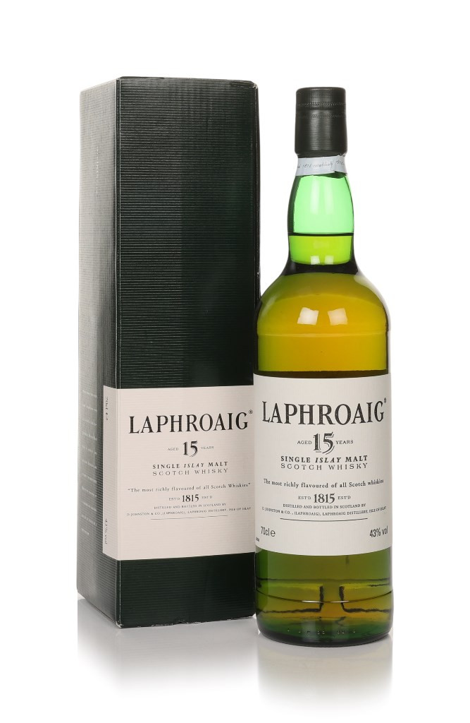Laphroaig 15年 700ml 43% Laphroaig 15 Year Old - 1990s 70cl Whisky | Master Of Malt