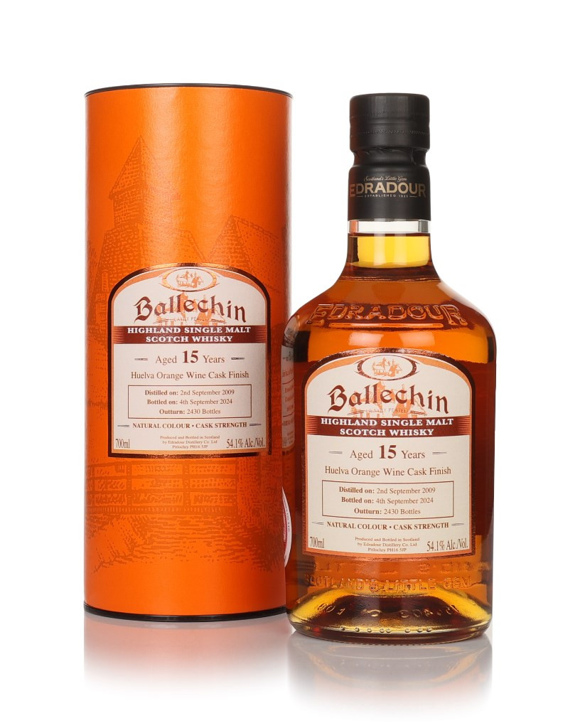 Ballechin 15 Year Old 2009 - Orange Wine Cask 70cl Whisky | Master