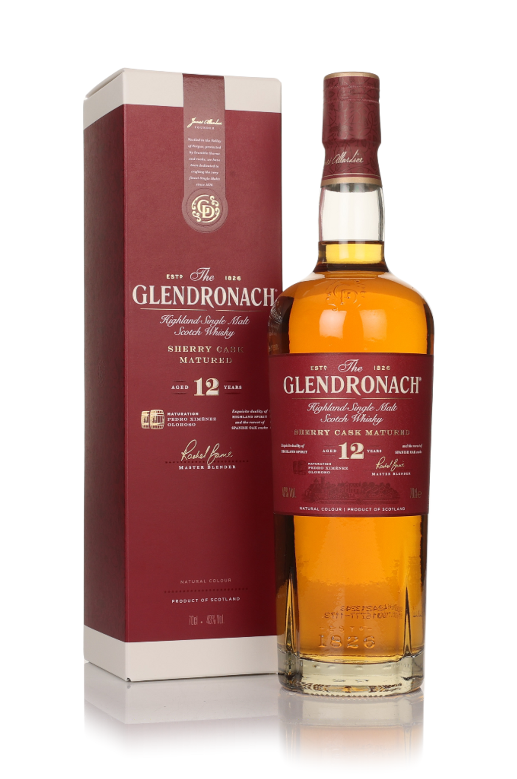 J*3様 未開封　GLENDRONACH 12 YEARS OLD 700ml Glendronach 12 Year Single Malt Scotch