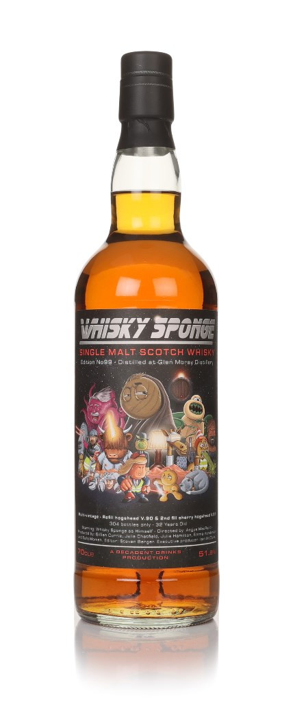 Glen Moray 32 Year Old V.90 & V.91 - Whisky Sponge Edition No.99 