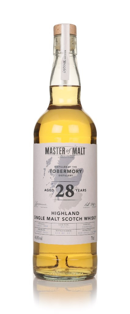 Tobermory 28 Year Old 1996 Single Cask (Master of Malt) 70cl 70 cl / 46.8% ABV