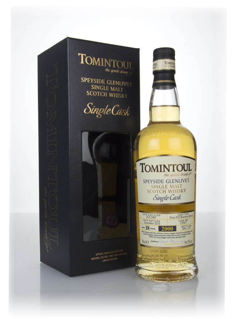 Tomintoul 18 Year Old Bourbon Cask #37 70cl Whisky | Master Of Malt