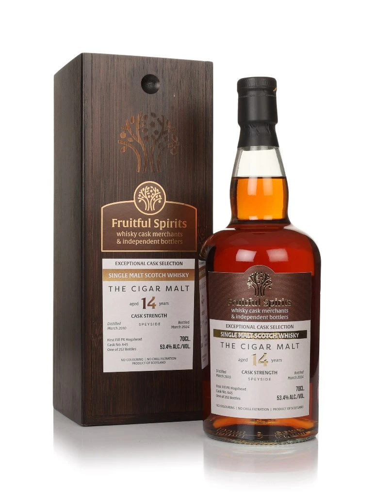 希少Chieftain's The Cigar Malt 14年木箱入ウイスキー 希少Chieftain's The Cigar Malt 14年木箱入ウイスキー