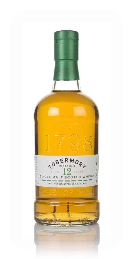 Tobermory - Single Malt Scotch 21 Year Old Whisky | Multi | New | Marzipan, Hazelnuts, Toffee, Treacle And Furniture Wax | 1 - Groceries