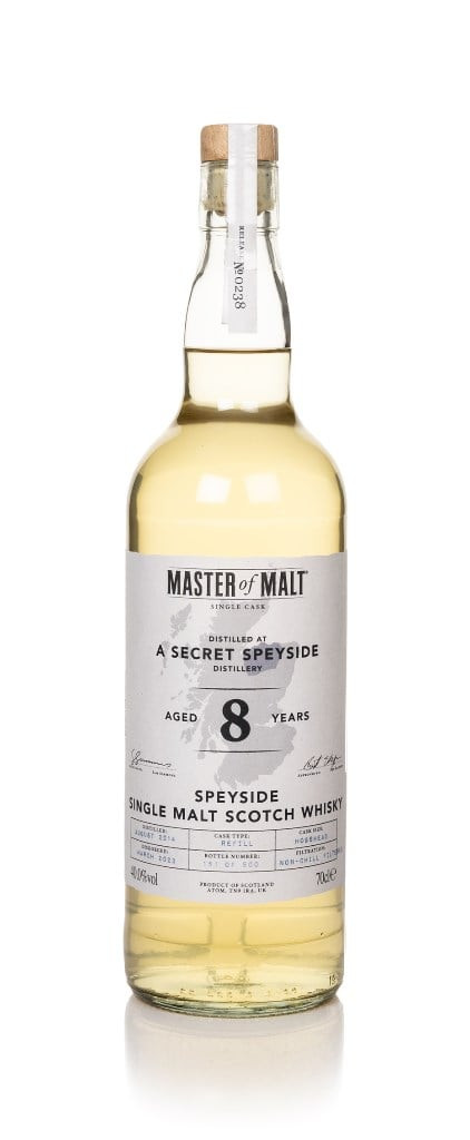 Secret Speyside Distillery 8 Year Old 2014 Single Cask (Master of