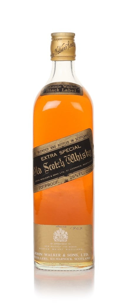 Johnnie Walker Black Label Extra Special - 1960s 70cl Whisky