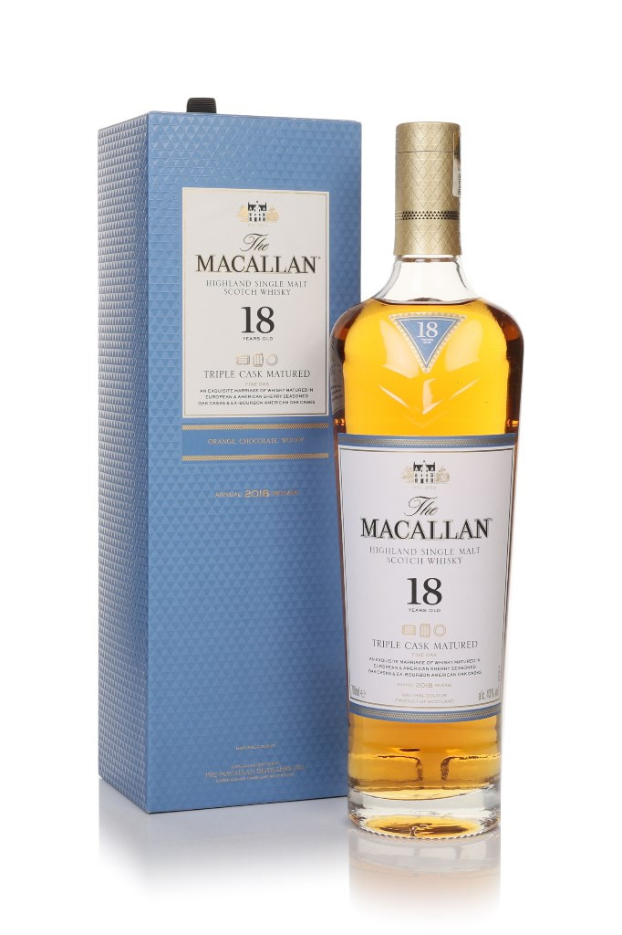 The Macallan 18 Year Old Triple Cask (2018 Release) 70cl Whisky