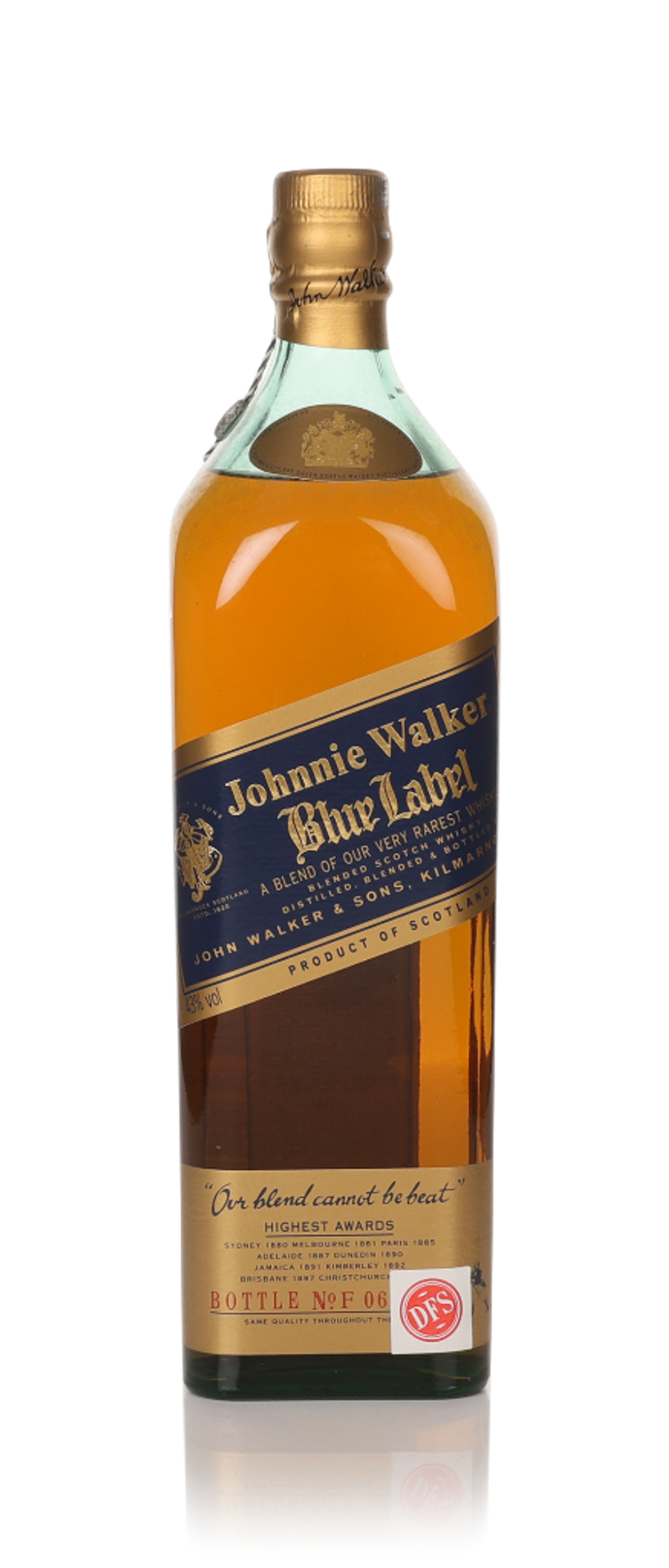 ウイスキー Johnnie Walker Blue Label 1L 43% ジョニーウォーカー ブルーラベル スコッチ ウイスキー 1000ml