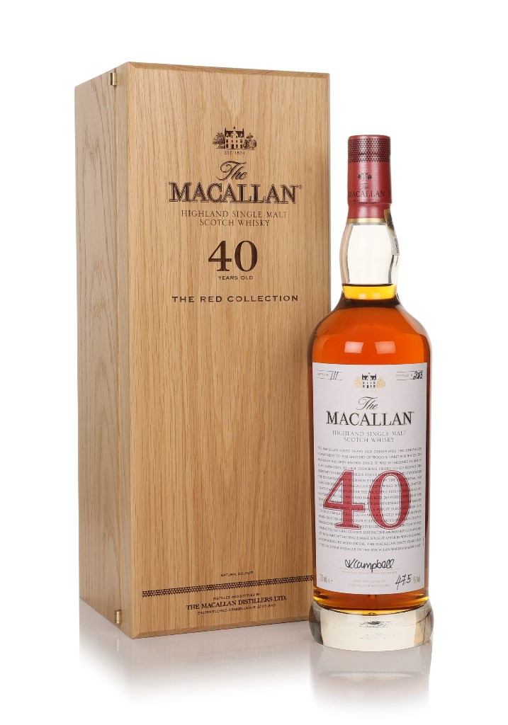 The Macallan 40 Year Old - The Red Collection 2023 Release 70cl