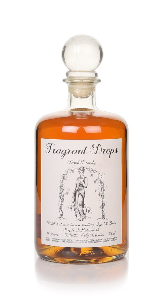 未開栓 Shalton Brandy Imperial 600ml 40% Secret Distillery 30 Year Old French Brandy (cask 3) - Fragrant