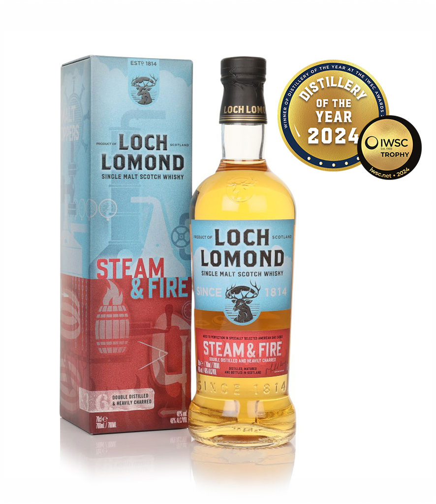 LOCH LOMOND STEAM & FIRE シングルモルトウイスキー Amazon.co.jp: ロッホローモンド スチーム & ファイア 700ml 46