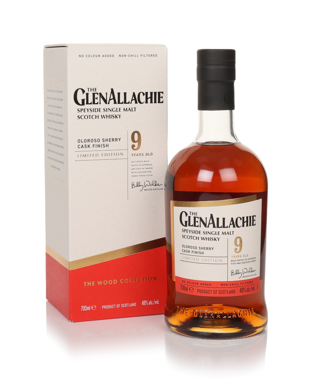 GlenAllachie 9年 アモンティリャードシェリーカスク 700ml The GlenAllachie 9-Year-Old Amontillado Sherry Cask Finish
