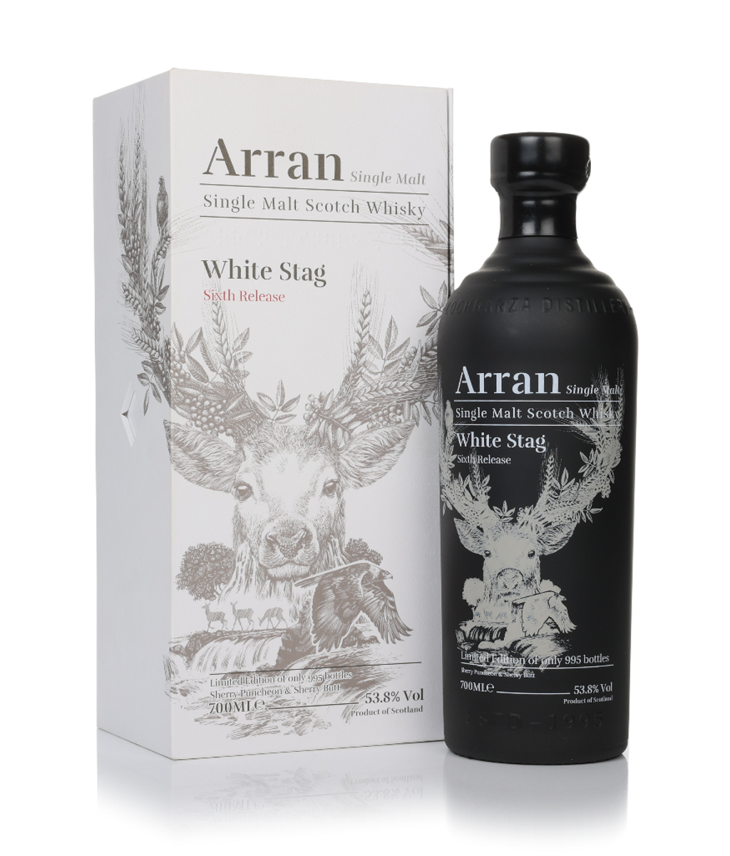 Arran White Stag 23 Year Old (Sixth Release) 70cl Whisky