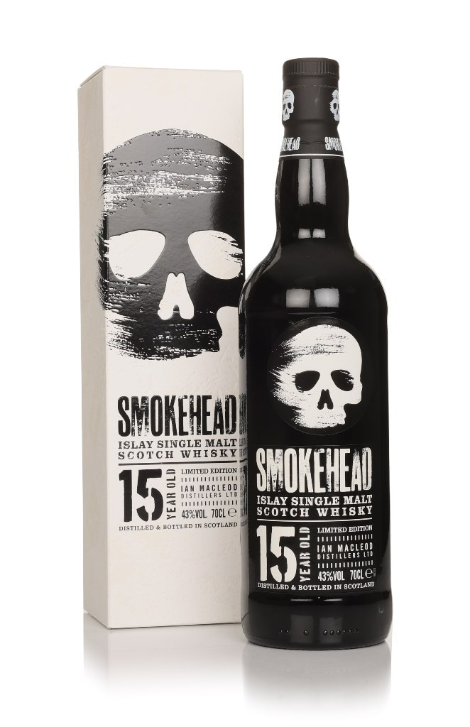Smokehead 15 Year Old Islay Single Malt 70cl 70 cl / 43% ABV